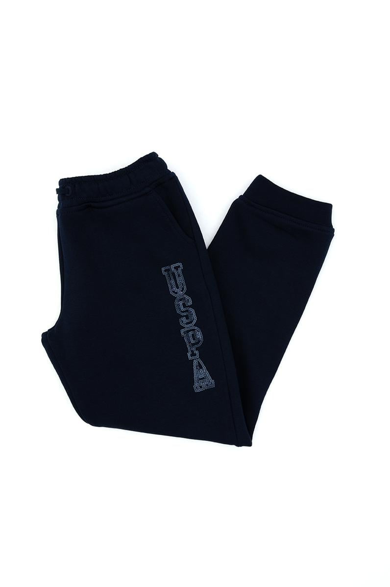 Kız Çocuk Lacivert Payet İşlemeli Jogger Eşofman Altı