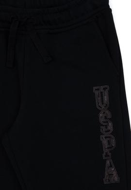 Kız Çocuk Siyah Payet İşlemeli Jogger Eşofman Altı - 50314471029