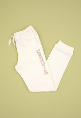 Kız Çocuk Krem Payet İşlemeli Jogger Eşofman Altı - 50314471054