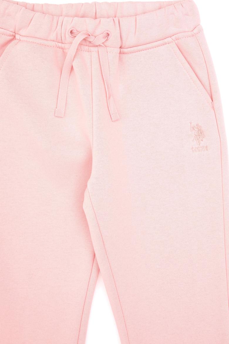 Kız Çocuk Toz Pembe Şardonlu Jogger Eşofman Altı - 50314472024