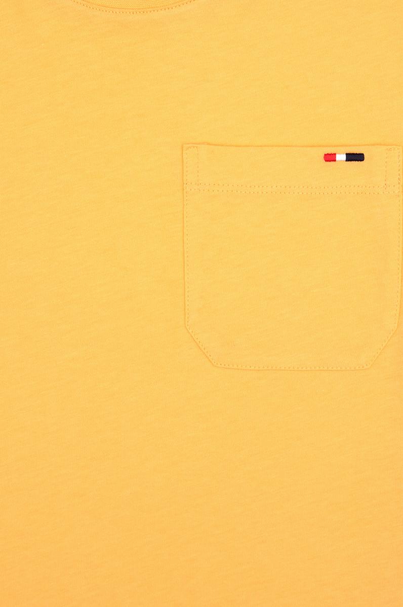 Erkek Çocuk Turuncu Bisiklet Yaka Tişört