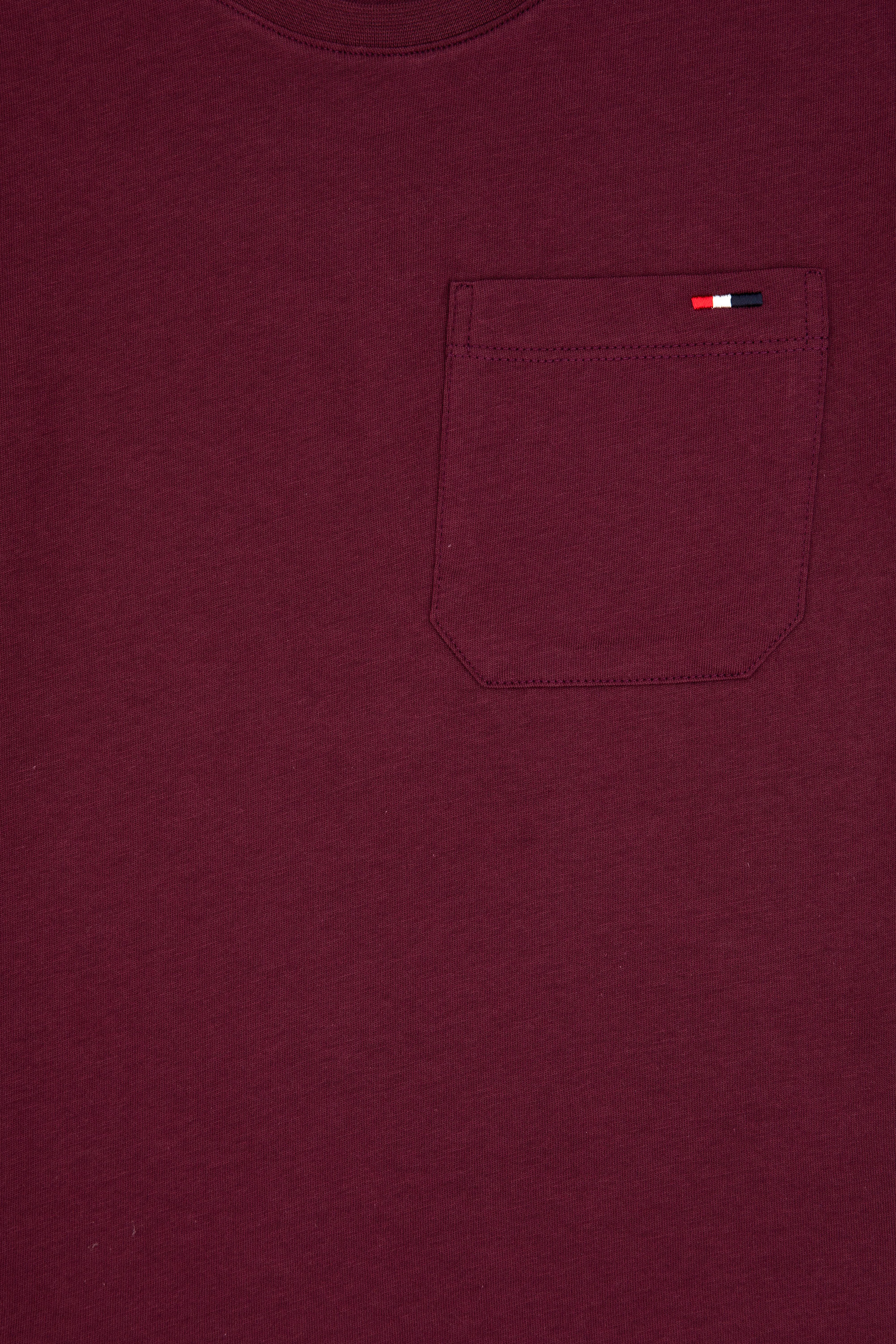 Erkek Çocuk Bordo Bisiklet Yaka Tişört - Image 3