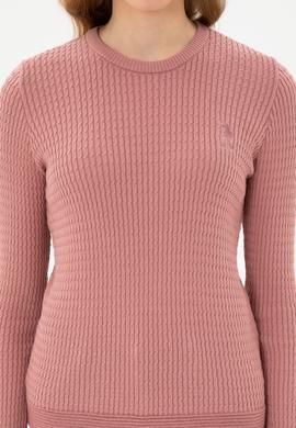 Kadın Orkide Bisiklet Yaka Basic Kazak - 50307763061