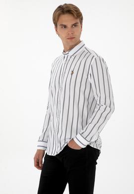 Erkek Lacivert Uzun Kollu Gömlek - 50308318008