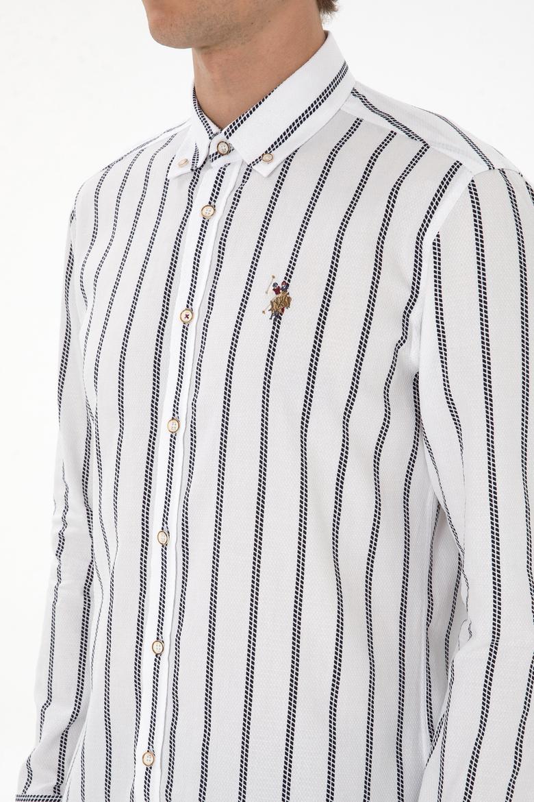 Erkek Lacivert Uzun Kollu Gömlek - 50308318008