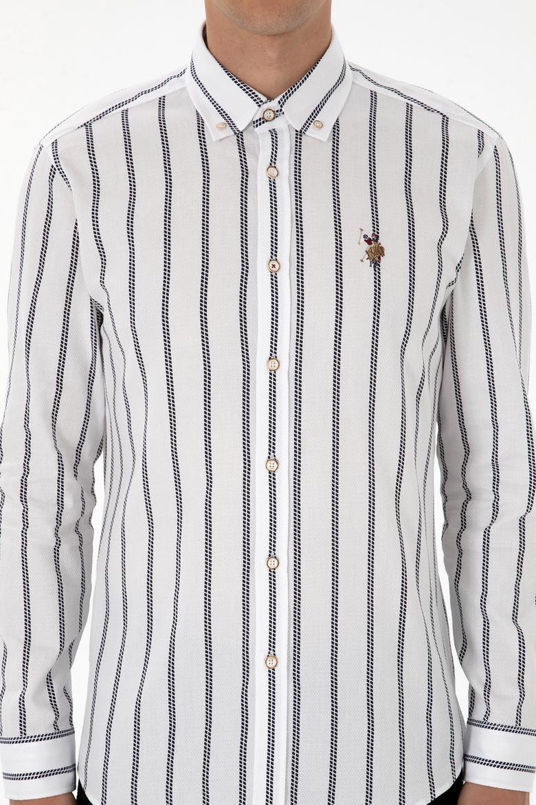 Erkek Lacivert Uzun Kollu Gömlek - 50308318008