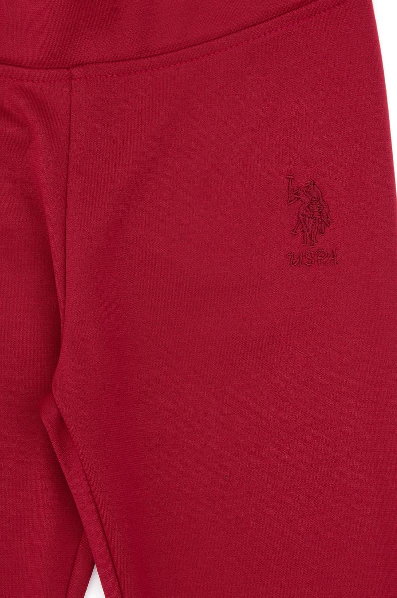 Kız Çocuk Koyu Frambuaz Tayt