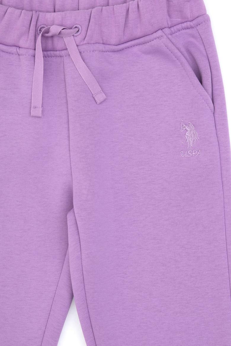 Kız Çocuk Lila Şardonlu Jogger Eşofman Altı - 50314472013