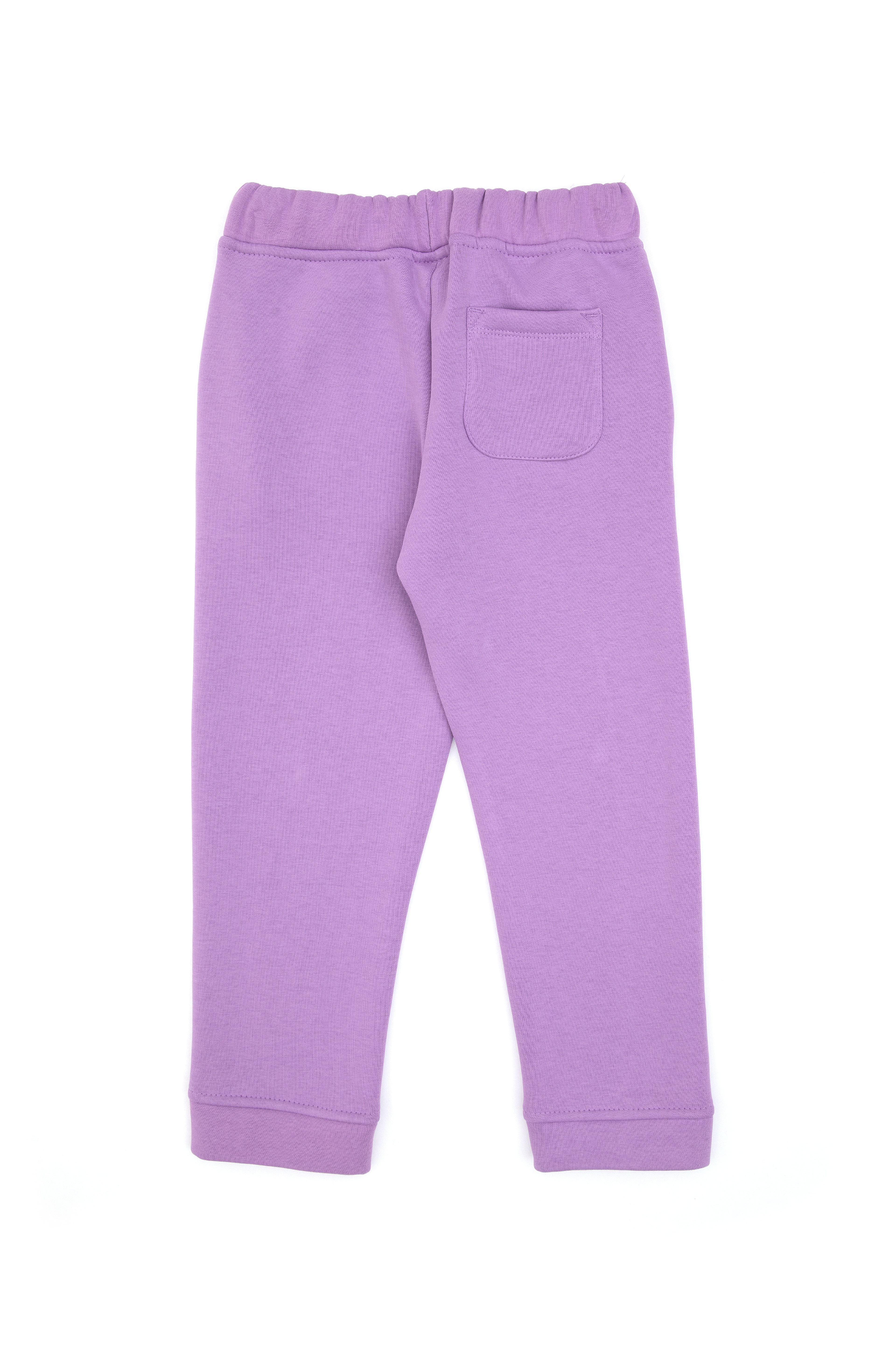 Kız Çocuk Lila Şardonlu Jogger Eşofman Altı - Image 3