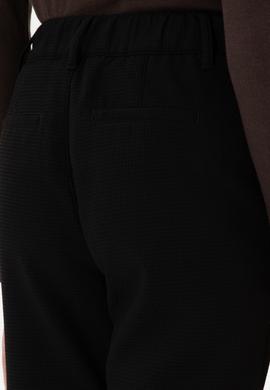 Kadın Siyah Carrot High Fit Kanvas Pantolon - 50316902011