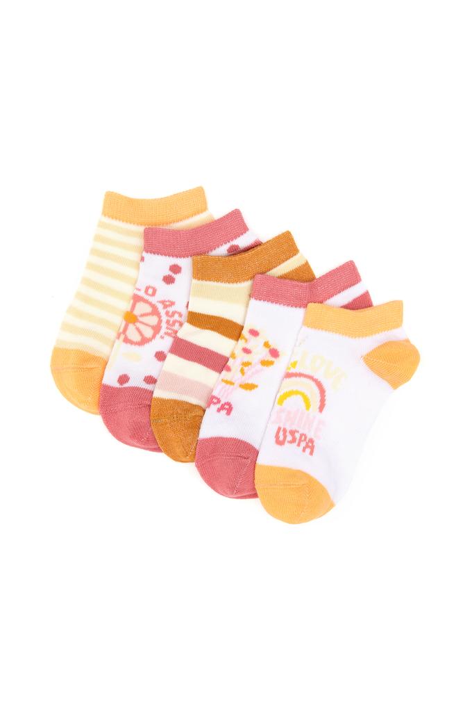 Kız Çocuk 5'li Patik Çorap