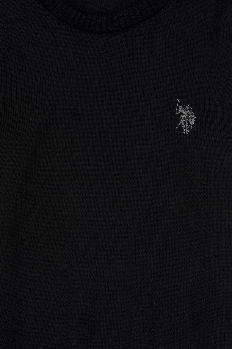 Erkek Çocuk Siyah Basic Kazak - 50315586022