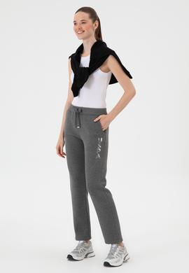 Kadın Antrasit Melanj Eşofman Altı - 50307705049