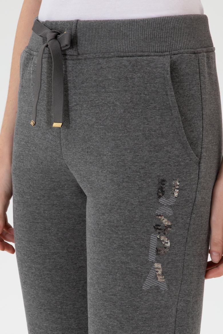 Kadın Antrasit Melanj Eşofman Altı - 50307705049