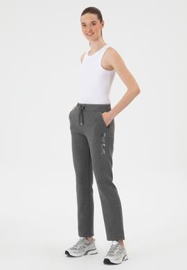 Kadın Antrasit Melanj Eşofman Altı - 50307705049