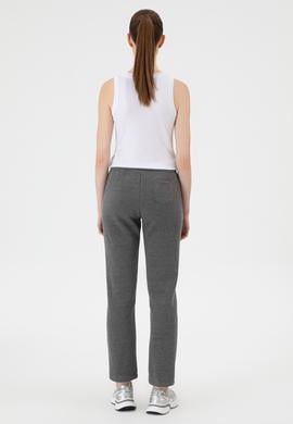 Kadın Antrasit Melanj Eşofman Altı - 50307705049