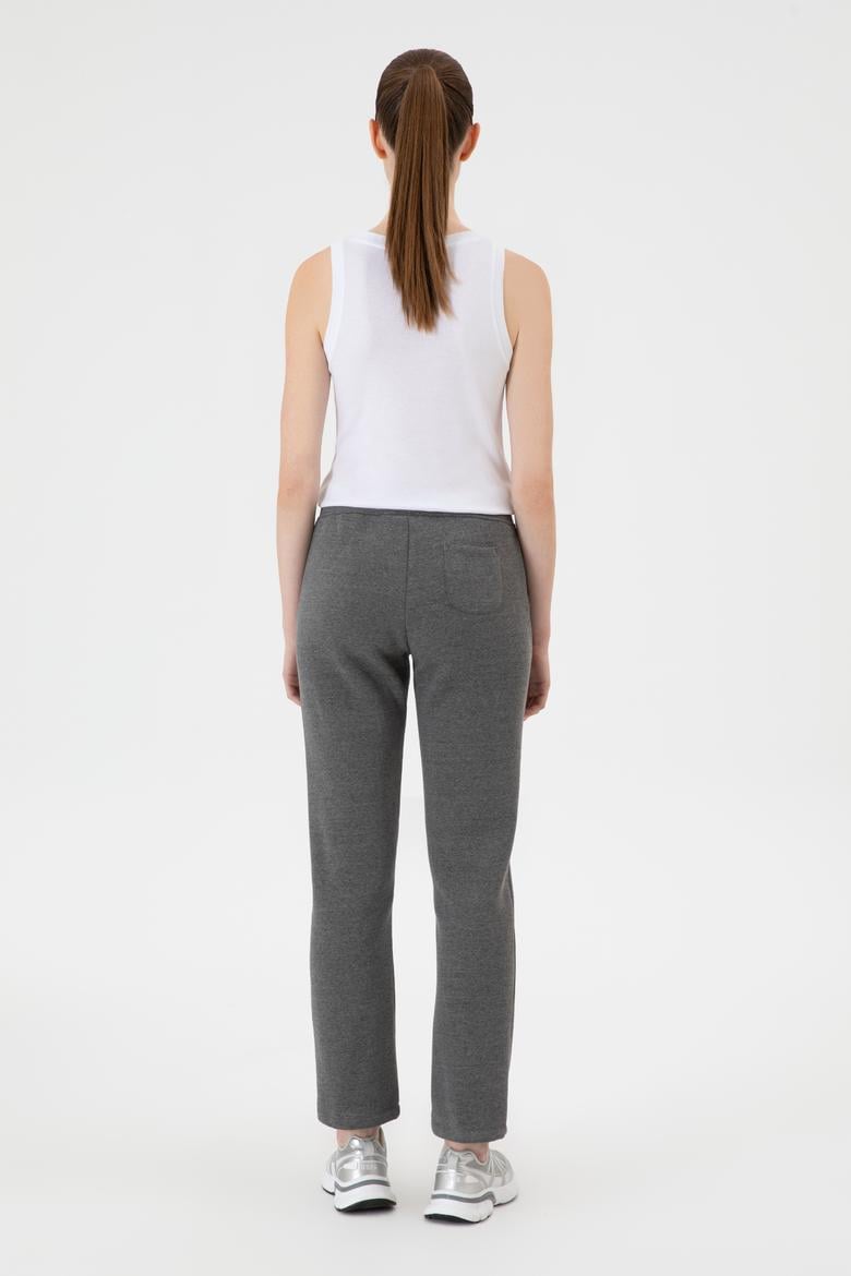 Kadın Antrasit Melanj Eşofman Altı - 50307705049