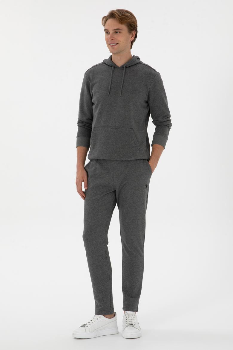 Erkek Antrasit Melanj Eşofman Altı