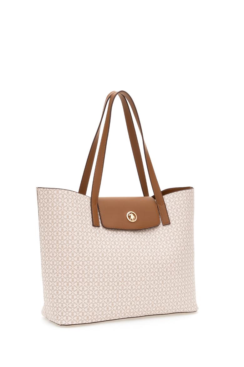 Kadın Bej Makyaj Çantalı Kol Çantası - 50293697007