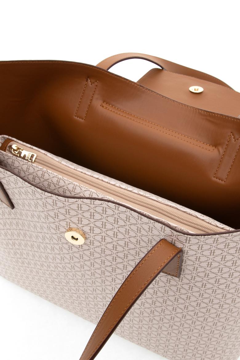 Kadın Bej Makyaj Çantalı Kol Çantası - 50293697007