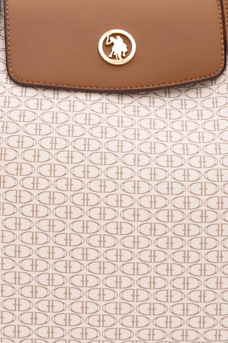 Kadın Bej Makyaj Çantalı Kol Çantası