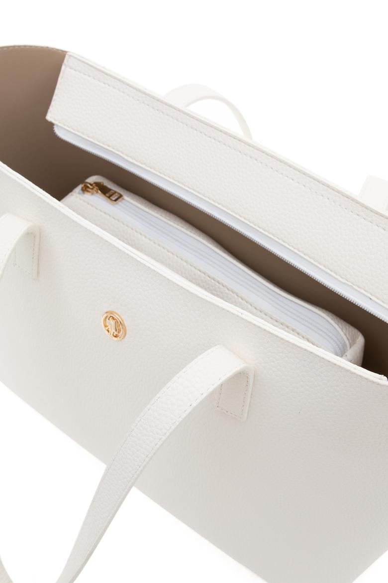 Kadın Beyaz Makyaj Çantalı Kol Çantası - 50311451002