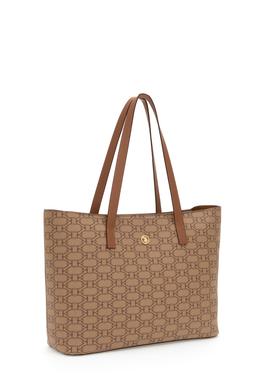 Kadın Koyu Bej Makyaj Çantalı Kol Çantası - 50311548002