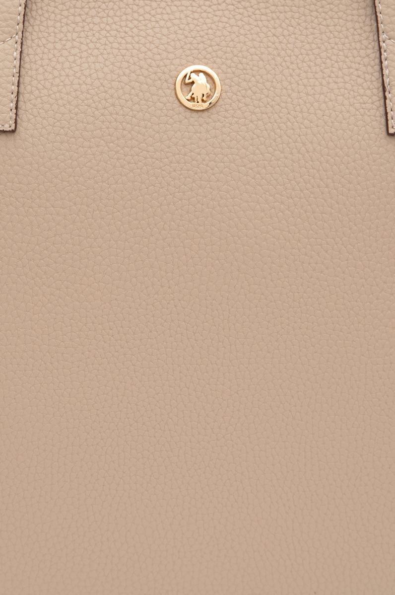 Kadın Bej Makyaj Çantalı Kol Çantası