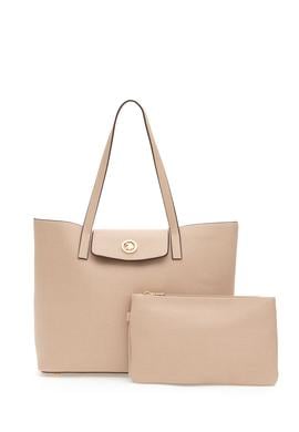 Kadın Bej Makyaj Çantalı Kol Çantası - 50311453003