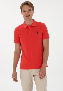 Erkek Kırmızı Basic Tişört - 50298041171