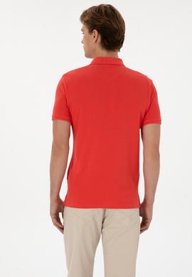 Erkek Kırmızı Basic Tişört - 50298041171