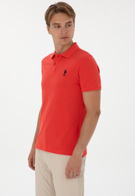 Erkek Kırmızı Basic Tişört - 50298041171