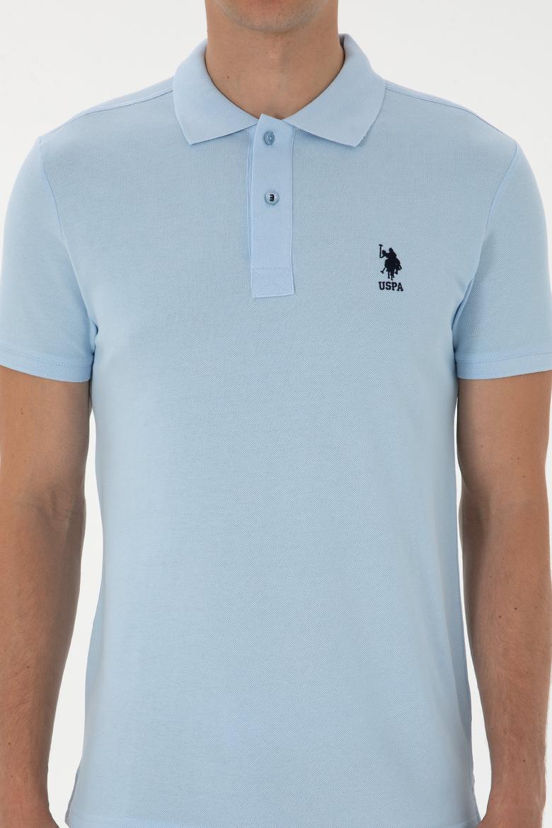 Erkek Açık Mavi Basic Tişört - 50298041041