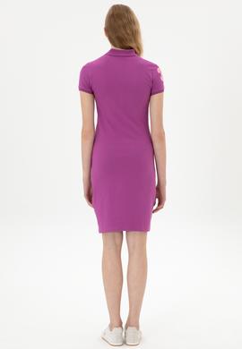 Kadın Menekşe Örme Elbise - 50300860039