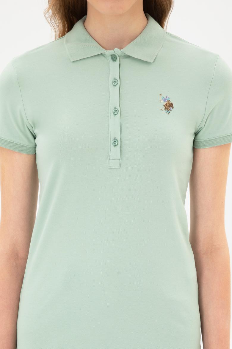 Kadın Su Yeşili Tişört - 50300887073