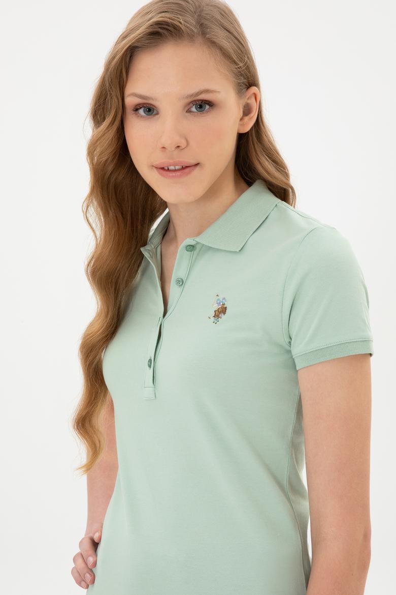 Kadın Su Yeşili Tişört - 50300887073