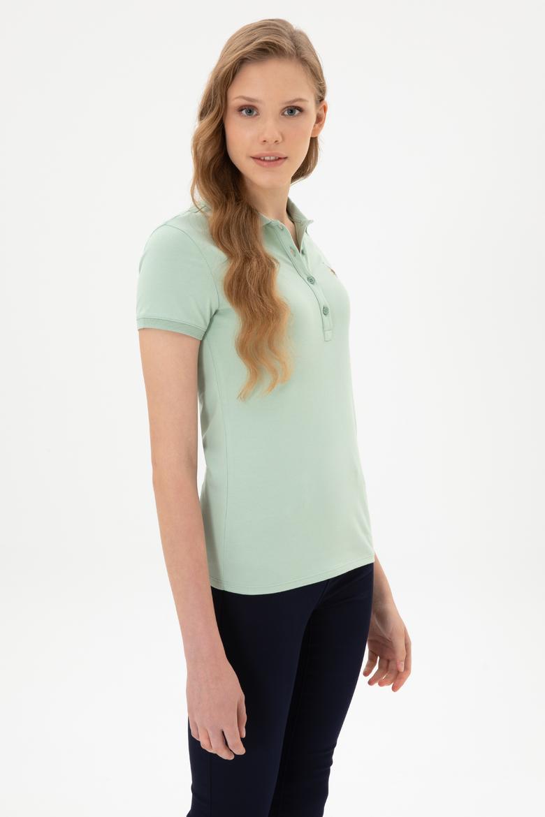 Kadın Su Yeşili Tişört - 50300887073