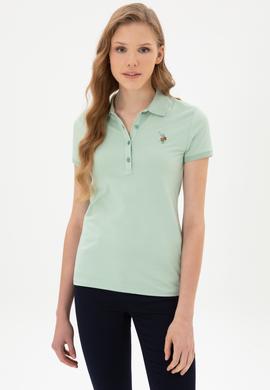 Kadın Su Yeşili Tişört - 50300887073