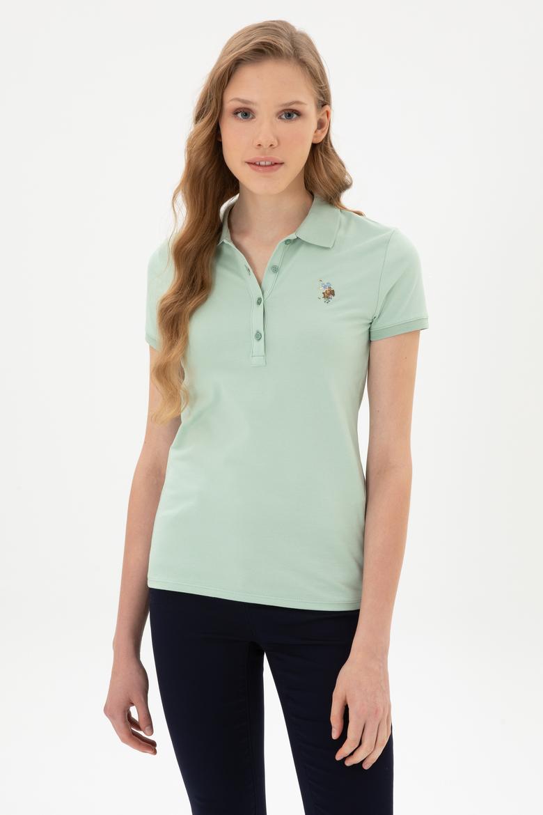 Kadın Su Yeşili Tişört