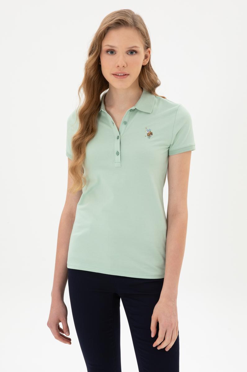 Kadın Su Yeşili Tişört