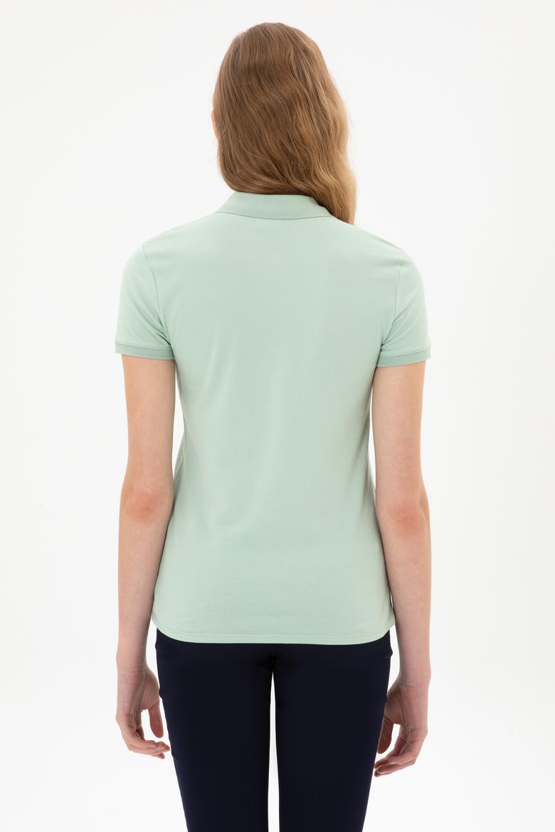 Kadın Su Yeşili Tişört - 50300887073
