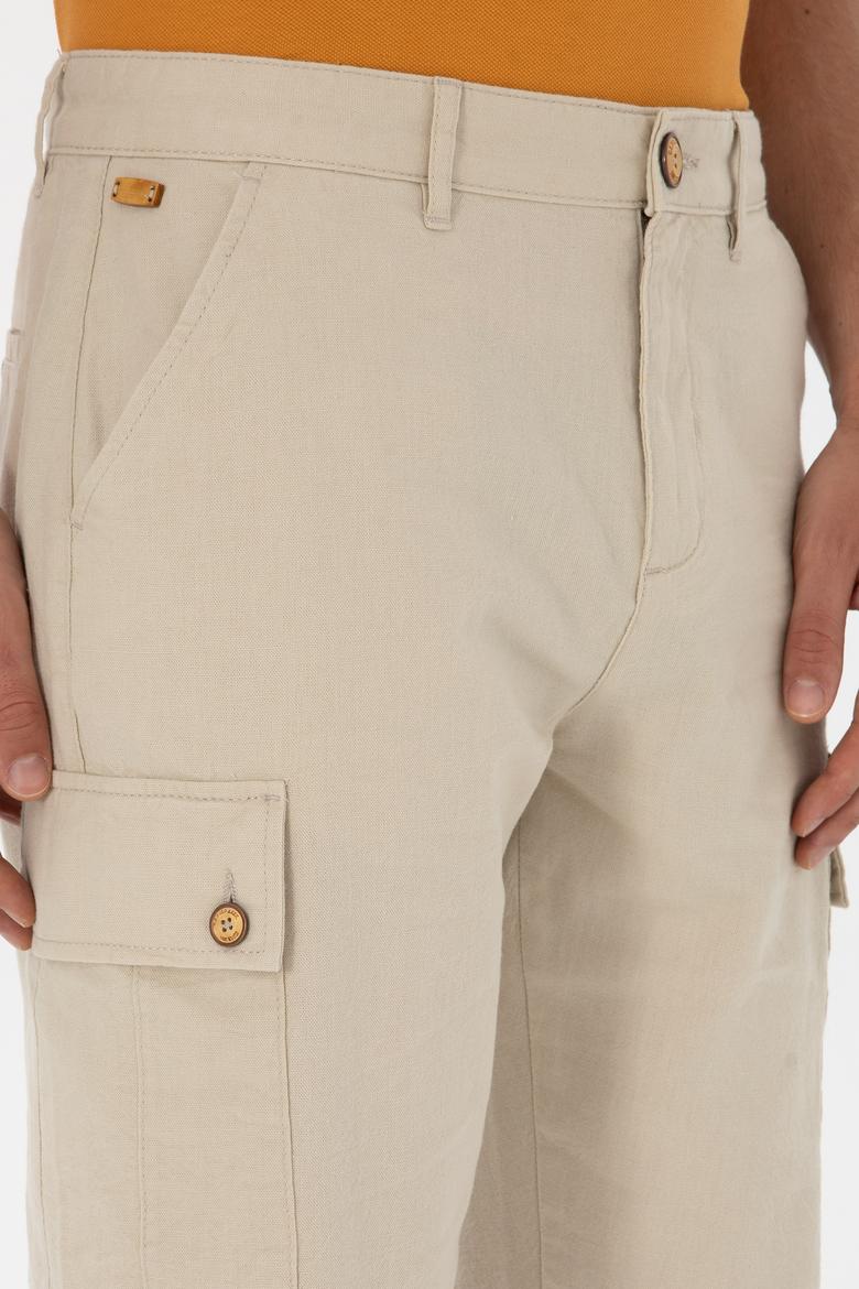 Erkek Taş Dokuma Şort - 50301323050