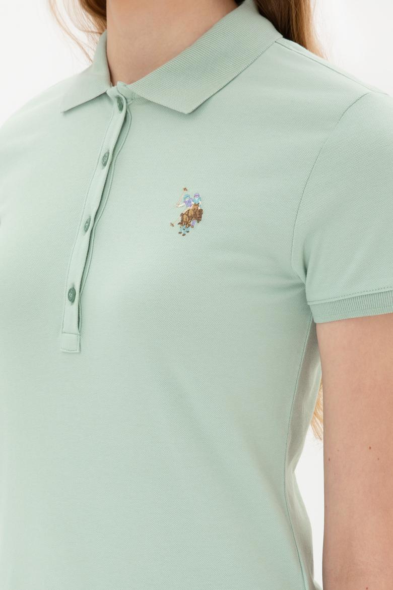 Kadın Su Yeşili Tişört - 50300887073