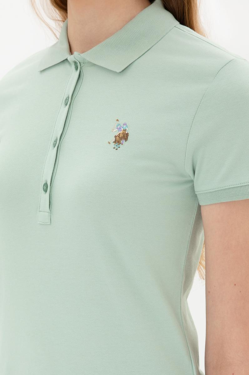 Kadın Su Yeşili Tişört