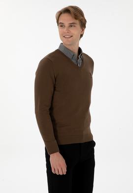 Erkek Kahverengi Basic Kazak - 50307745120