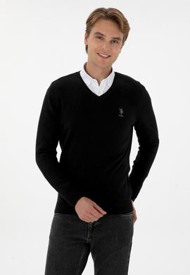 Erkek Siyah Basic Kazak - 50307745008