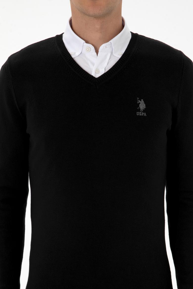 Erkek Siyah Basic Kazak - 50307745008