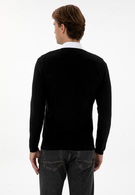 Erkek Siyah Basic Kazak - 50307745008