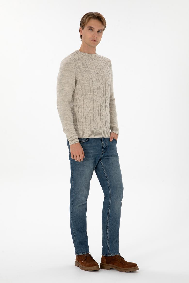 Erkek Taş Kazak - 50307884034