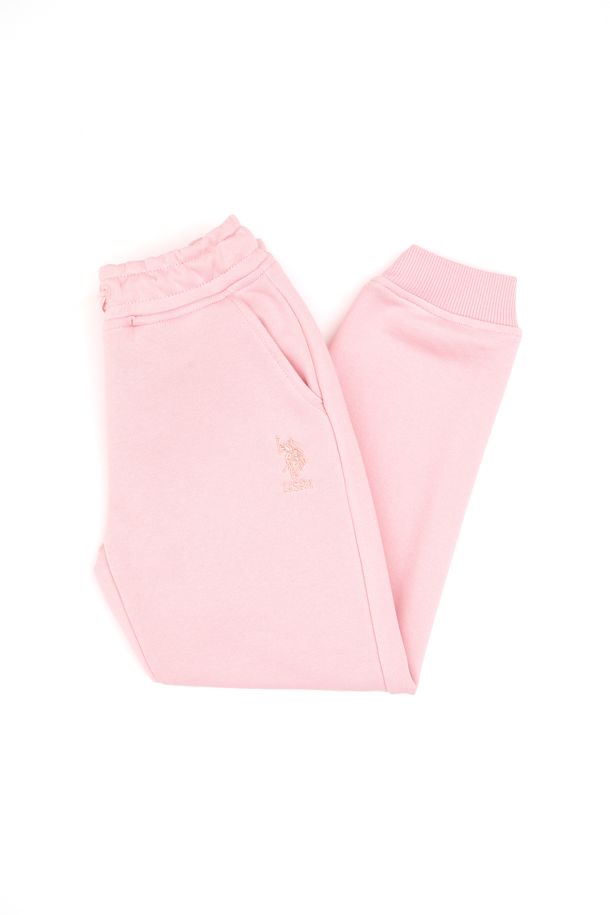 Kız Çocuk Toz Pembe Jogger Eşofman Altı - Image 2